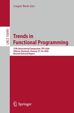 Abbildung von Bach | Trends in Functional Programming | 1. Auflage | 2026 | beck-shop.de