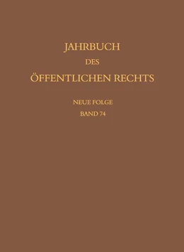 Abbildung von Lepsius / Nußberger | Jahrbuch des öffentlichen Rechts der Gegenwart. Neue Folge | 1. Auflage | 2026 | beck-shop.de