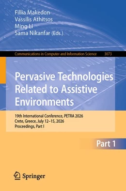 Abbildung von Makedon / Athitsos | Pervasive Technologies Related to Assistive Environments | 1. Auflage | 2026 | beck-shop.de