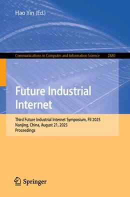 Abbildung von Yin | Future Industrial Internet | 1. Auflage | 2026 | beck-shop.de
