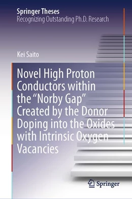 Abbildung von Saito | Novel High Proton Conductors within the “Norby Gap” Created by the Donor Doping into the Oxides with Intrinsic Oxygen Vacancies | 1. Auflage | 2026 | beck-shop.de