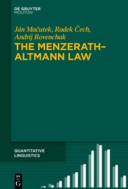 Abbildung von Macutek / Cech | The Menzerath–Altmann Law | 1. Auflage | 2026 | 74 | beck-shop.de