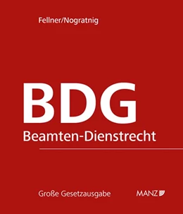 Abbildung von Fellner / Nogratnig | Beamten-Dienstrechtsgesetz | 1. Auflage | 2026 | beck-shop.de