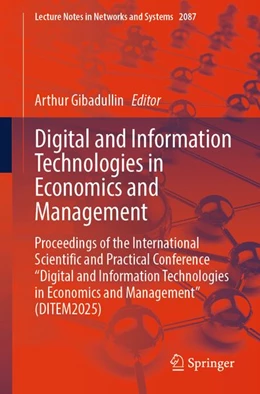 Abbildung von Gibadullin | Digital and Information Technologies in Economics and Management | 1. Auflage | 2026 | beck-shop.de