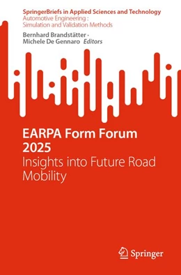 Abbildung von Brandstätter / De Gennaro | EARPA Form Forum 2025 | 1. Auflage | 2026 | beck-shop.de
