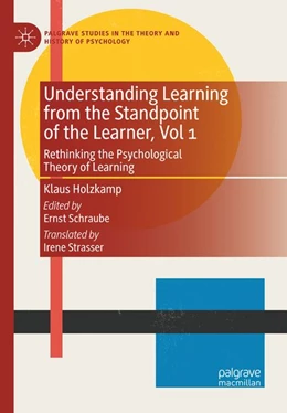 Abbildung von Holzkamp / Schraube | Understanding Learning from the Standpoint of the Learner, Vol 1 | 1. Auflage | 2026 | beck-shop.de