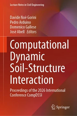 Abbildung von Gorini / Arduino | Computational Dynamic Soil-Structure Interaction | 1. Auflage | 2026 | beck-shop.de