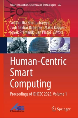 Abbildung von Bhattacharyya / Banerjee | Human-Centric Smart Computing | 1. Auflage | 2026 | beck-shop.de