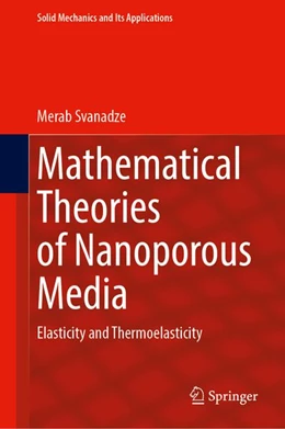 Abbildung von Svanadze | Mathematical Theories of Nanoporous Media | 1. Auflage | 2026 | beck-shop.de