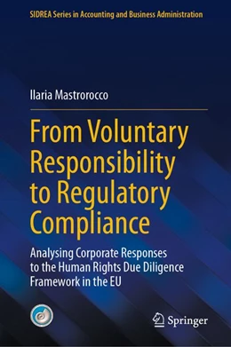 Abbildung von Mastrorocco | From Voluntary Responsibility to Regulatory Compliance | 1. Auflage | 2026 | beck-shop.de