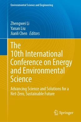 Abbildung von Li / Liu | The 10th International Conference on Energy and Environmental Science | 1. Auflage | 2026 | beck-shop.de