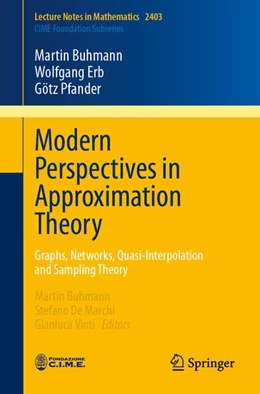 Abbildung von Buhmann / De Marchi | Modern Perspectives in Approximation Theory | 1. Auflage | 2026 | beck-shop.de