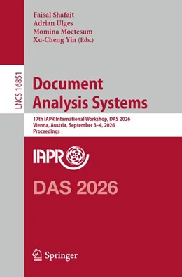 Abbildung von Shafait / Ulges | Document Analysis Systems | 1. Auflage | 2026 | beck-shop.de
