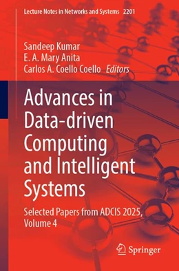 Abbildung von Kumar / Mary Anita | Advances in Data-driven Computing and Intelligent Systems | 1. Auflage | 2026 | beck-shop.de