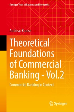 Abbildung von Krause | Theoretical Foundations of Commercial Banking - Vol.2 | 1. Auflage | 2027 | beck-shop.de