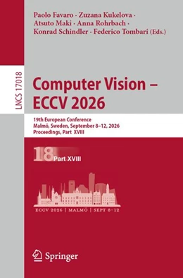 Abbildung von Favaro / Kukelova | Computer Vision – ECCV 2026 | 1. Auflage | 2026 | beck-shop.de
