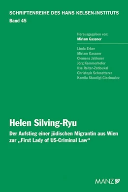 Abbildung von Gassner | Helen Silving-Ryu. Der Aufstieg einer jüdischen Migrantin aus Wien zur ,,First Lady of US-Criminal Law'' | 1. Auflage | 2026 | 45 | beck-shop.de