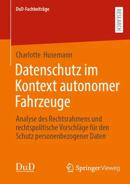 Abbildung von Husemann | Datenschutz im Kontext autonomer Fahrzeuge | 1. Auflage | 2026 | beck-shop.de