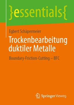 Abbildung von Schäpermeier | Trockenbearbeitung duktiler Metalle | 1. Auflage | 2026 | beck-shop.de