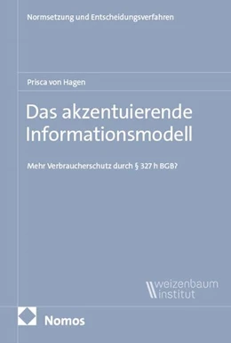Abbildung von Hagen | Das akzentuierende Informationsmodell | 1. Auflage | 2026 | 4 | beck-shop.de