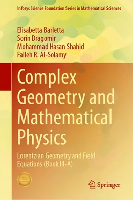 Abbildung von Barletta / Dragomir | Complex Geometry and Mathematical Physics | 1. Auflage | 2026 | beck-shop.de
