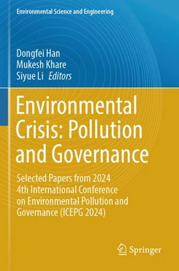 Abbildung von Han / Khare | Environmental Crisis: Pollution and Governance | 1. Auflage | 2026 | beck-shop.de