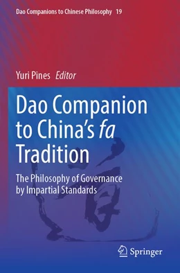 Abbildung von Pines | Dao Companion to China’s fa Tradition | 1. Auflage | 2025 | beck-shop.de