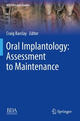 Abbildung von Barclay | Oral Implantology: Assessment to Maintenance | 1. Auflage | 2025 | beck-shop.de