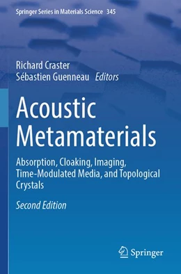 Abbildung von Craster / Guenneau | Acoustic Metamaterials | 2. Auflage | 2025 | beck-shop.de