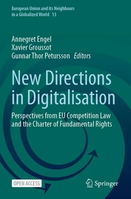 Abbildung von Engel / Groussot | New Directions in Digitalisation | 1. Auflage | 2025 | beck-shop.de