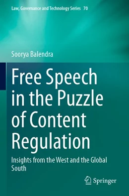 Abbildung von Balendra | Free Speech in the Puzzle of Content Regulation | 1. Auflage | 2025 | beck-shop.de