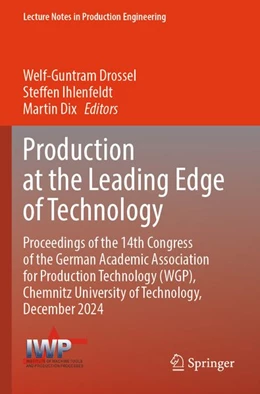 Abbildung von Drossel / Ihlenfeldt | Production at the Leading Edge of Technology | 1. Auflage | 2026 | beck-shop.de