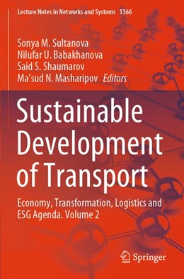 Abbildung von Sultanova / Babakhanova | Sustainable Development of Transport | 1. Auflage | 2026 | beck-shop.de