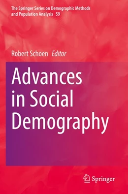Abbildung von Schoen | Advances in Social Demography | 1. Auflage | 2026 | beck-shop.de