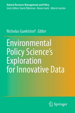 Abbildung von Guehlstorf | Environmental Policy Science’s Exploration for Innovative Data | 1. Auflage | 2026 | beck-shop.de
