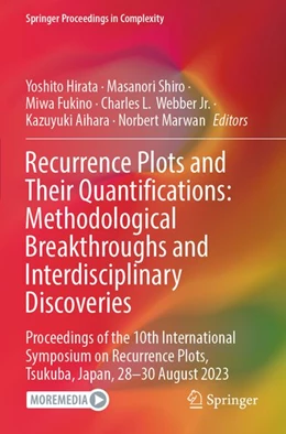 Abbildung von Hirata / Shiro | Recurrence Plots and Their Quantifications: Methodological Breakthroughs and Interdisciplinary Discoveries | 1. Auflage | 2026 | beck-shop.de