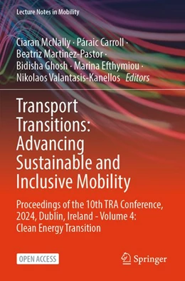 Abbildung von McNally / Carroll | Transport Transitions: Advancing Sustainable and Inclusive Mobility | 1. Auflage | 2026 | beck-shop.de