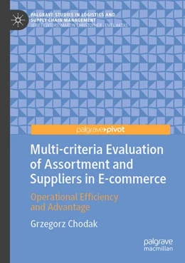 Abbildung von Chodak | Multi-criteria Evaluation of Assortment and Suppliers in E-commerce | 1. Auflage | 2026 | beck-shop.de