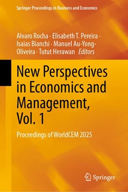 Abbildung von Rocha / Pereira | New Perspectives in Economics and Management, Vol 1 | 1. Auflage | 2026 | beck-shop.de