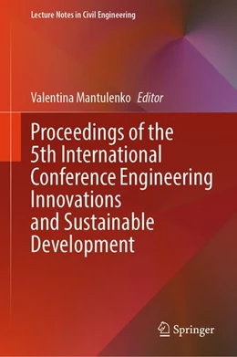 Abbildung von Mantulenko | Proceedings of the 5th International Conference Engineering Innovations and Sustainable Development | 1. Auflage | 2026 | beck-shop.de