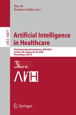 Abbildung von Ni / Cafolla | Artificial Intelligence in Healthcare | 1. Auflage | 2026 | beck-shop.de