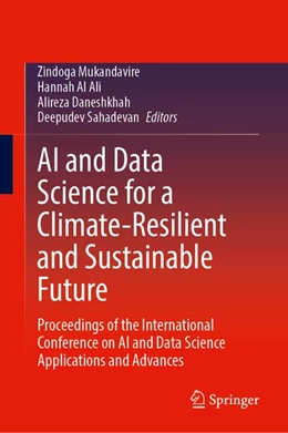 Abbildung von Mukandavire / Ali | AI and Data Science for a Climate-Resilient and Sustainable Future | 1. Auflage | 2026 | beck-shop.de