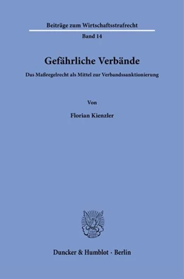 Abbildung von Kienzler | Gefährliche Verbände | 1. Auflage | 2026 | beck-shop.de