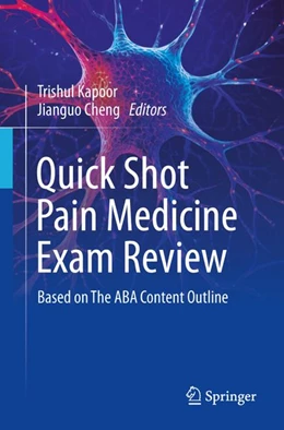 Abbildung von Kapoor / Cheng | Quick Shot Pain Medicine Exam Review | 1. Auflage | 2027 | beck-shop.de