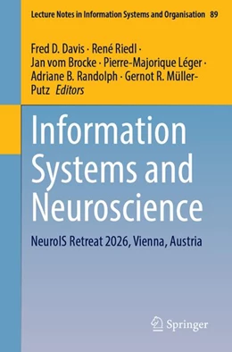 Abbildung von Davis / Riedl | Information Systems and Neuroscience | 1. Auflage | 2026 | beck-shop.de