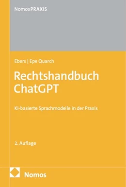 Abbildung von Ebers / Quarch | Rechtshandbuch ChatGPT | 2. Auflage | 2026 | beck-shop.de