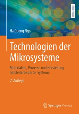 Abbildung von Ngo | Technologien der Mikrosysteme | 2. Auflage | 2026 | beck-shop.de