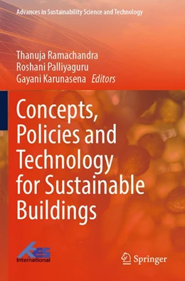 Abbildung von Ramachandra / Palliyaguru | Concepts, Policies and Technology for Sustainable Buildings | 1. Auflage | 2026 | beck-shop.de