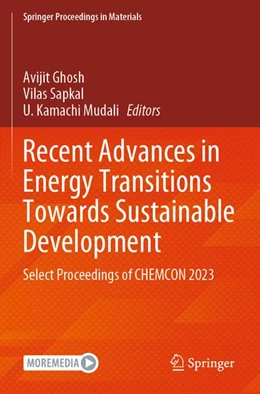Abbildung von Ghosh / Sapkal | Recent Advances in Energy Transitions Towards Sustainable Development | 1. Auflage | 2026 | beck-shop.de
