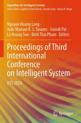 Abbildung von Long / Tavares | Proceedings of Third International Conference on Intelligent System | 1. Auflage | 2026 | beck-shop.de